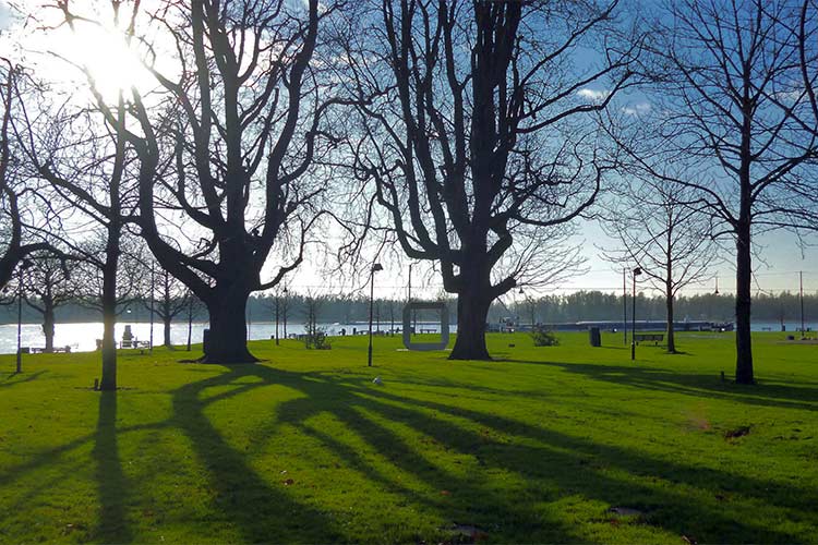 "Doorzicht", een beeld in de openbare ruimte van Gorkum. in Gorinchem