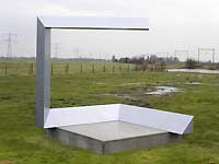 gedenkmonument - ontwerp Henk van Bennekum - rvs 304