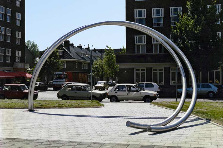 Durrer Monument - Lucien den Arend - Amsterdam - Minervaplein.