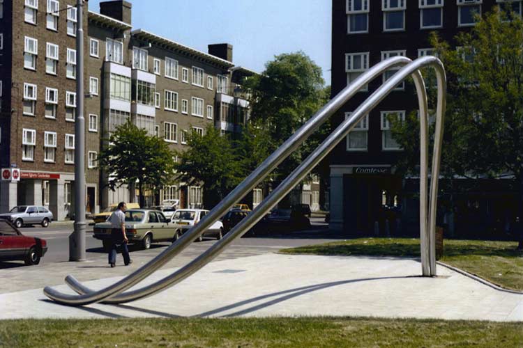 Durrer Monument - Lucien den Arend - Amsterdam - Minervaplein.