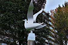 Hoek van Holland (Rotterdam) - Jose Knippenberg - Hoeksevogels - rvs