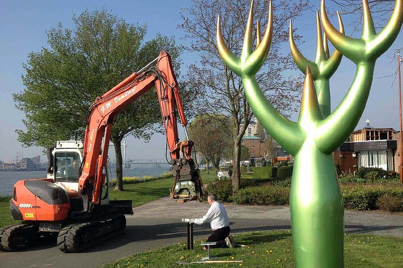 De mensen van Segno d'Arte waren betrokken bij Beeldenpark Drechtoevers vanaf de oprichting in 1996.