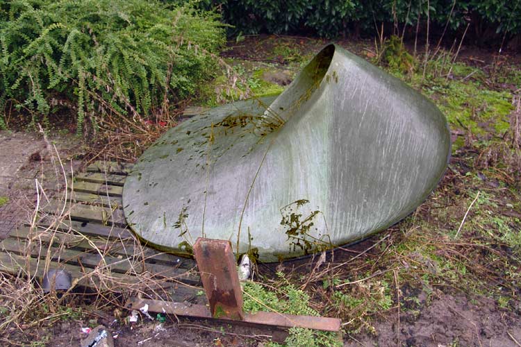 Bronzen beeld van Lucien den Arend hersteld en verplaatst van het Raadhuisplein naar het OPAM (Beeldenpark Drechtoevers).