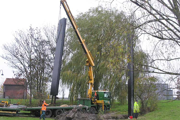 Onderhoud beeldende kunst Zoetermeer; verplaatsing beeld van David van de Kop.