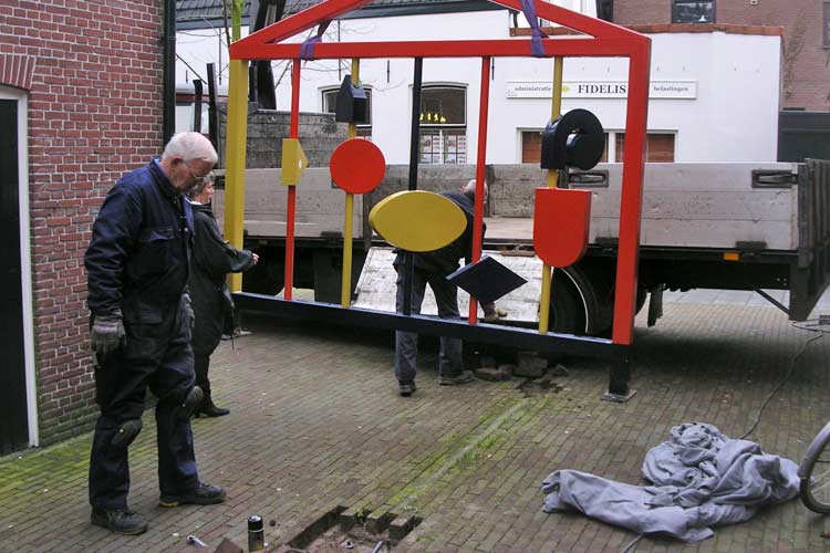 Herstellen en aanpassen bestaand beeld WentelVensters voor de Gemeente Zoetermeer.