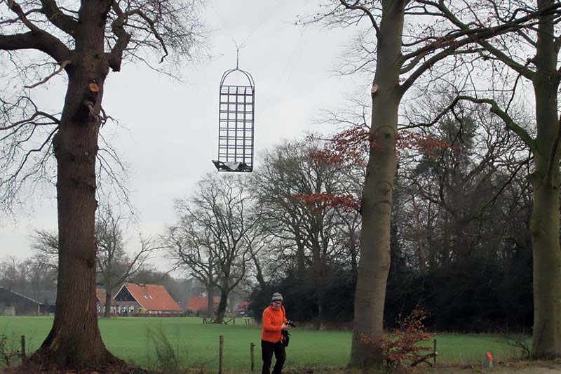 Voor het kunstwerk in de gemeente Hof van Twente is de geschiedenis van de Freules van Beckum het uitgangspunt. De freules zijn vanwege hun geloof in 1544 veroordeeld en op het Galgenveld even buiten Delden op de brandstapel terechtgesteld op 13 november.