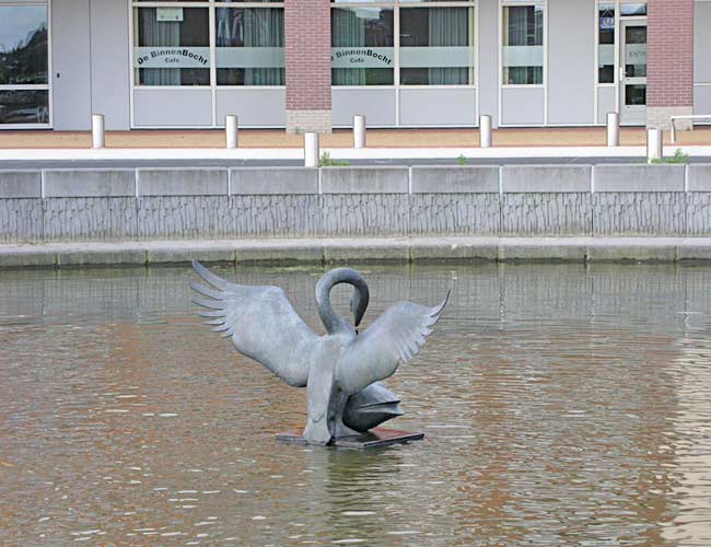 door Segno d'Arte uitgevoerd bronzen kunstwerk van Evert den Hartog